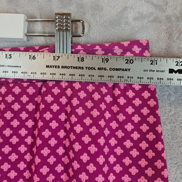 Lane Bryant Womens 22/24 Pink Top Ruched Skirt Set flowy stretchy vacation fun - Picture 12 of 15